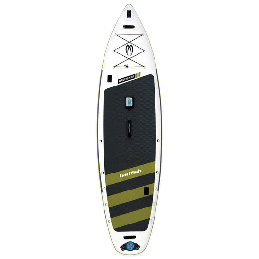 Spearfishing Paddle Board Inflatable Extra Wide Badfisher